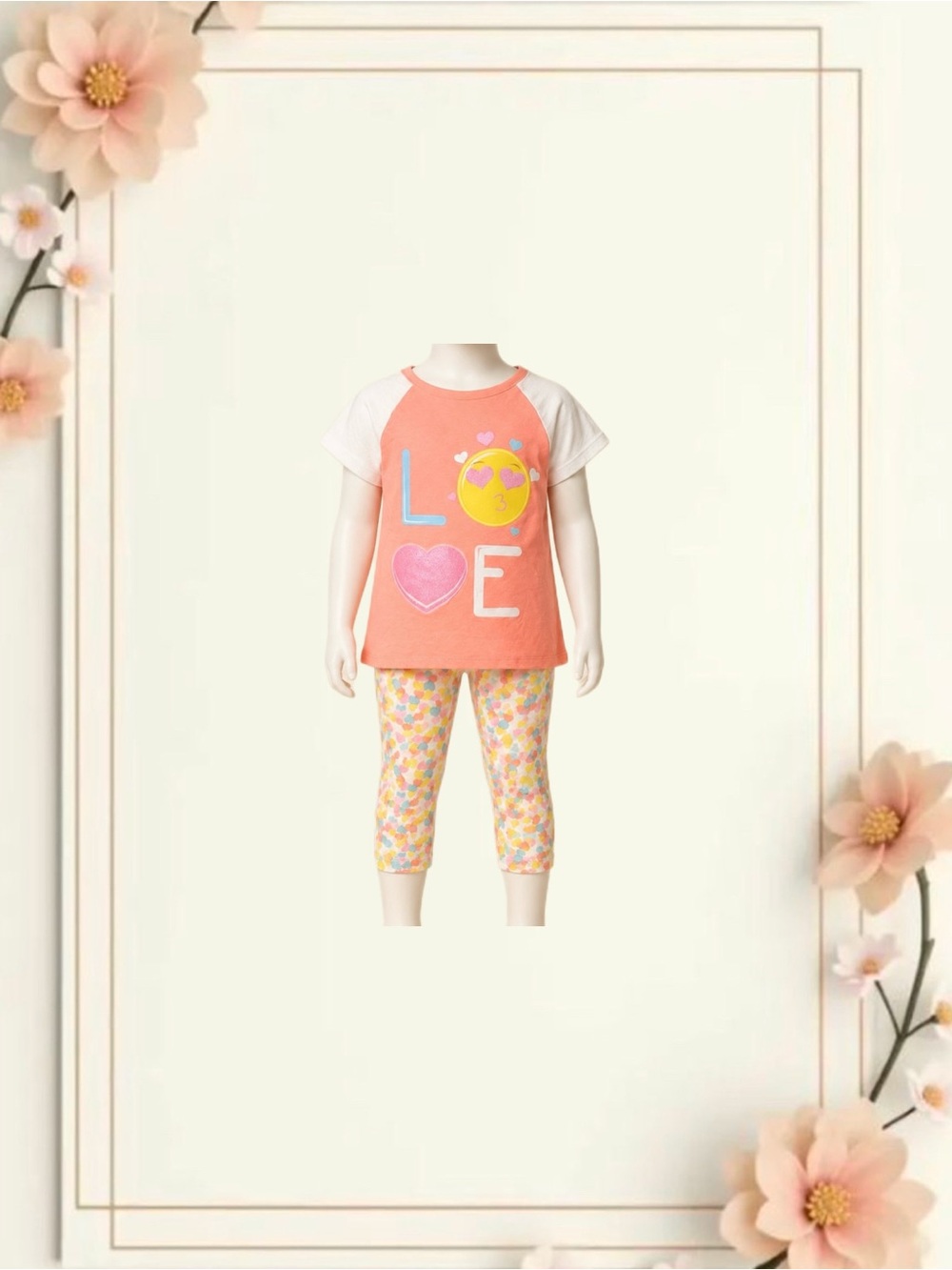 Girls Matching Tee & Pants
